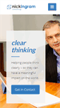 Mobile Screenshot of clearthinking.co